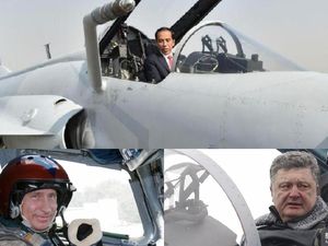 Gaya Pemimpin Dunia Naik Kendaraan Tempur: Putin sampai Jokowi