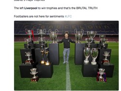Sementara cibiran yang ini mengingatkan bahwa beberapa pemain Liverpool yang telah meninggalkan Anfield justru mampu meraih sejumlah trofi. (Foto: Internet)