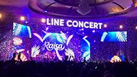Mengintip Serunya Konser LINE di Medan, Raisa Tampil Memukau