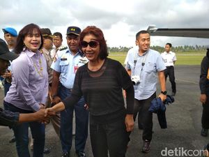 Berkunjung ke Natuna, Susi: Sudah Lama Enggak ke Laut Berkunjung ke Natuna, Susi: Sudah Lama Enggak ke Laut