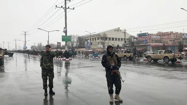 Potret Lokasi Ledakan dan Tembakan di Kabul Jelang Kedatangan Jokowi
