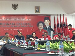 Megawati Hadir, KPU Verifikasi PDIP