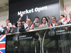 Disaksikan Sri Mulyani, Wika Catat Komodo Bonds di London Rp 5,4 T