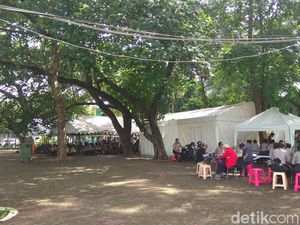 150 Driver Taksi Online dari Jabar Tiba di Jakarta