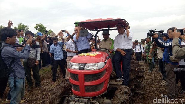 Mentan panen raya di Sumatera Selatan