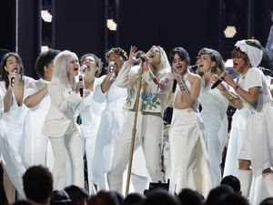 Pidato Janelle Monae Awali Penampilan Kesha di Grammy 2018 Pidato Janelle Monae Awali Penampilan Kesha di Grammy 2018