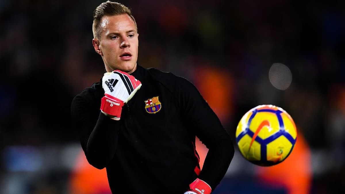 Marc-Andre ter Stegen dapat pelajaran berharga dari lawatan terakhir ke AS Roma. (Foto: David Ramos/Getty Images)