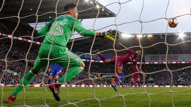 Bungkam Cardiff, Manchester City Lolos Putaran Lima Piala FA