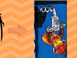 Kaus Kaki Ini Jadi Kontroversi, Kata Netizen Ada Gambar Mirip Tulisan Allah