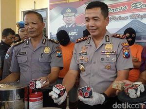 8 Pengedar Sabu dan 28 Penjudi Diringkus, 2 Orang Berstatus PNS