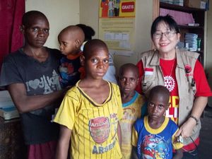 Baguna PDIP Bantu Tangani Wabah Campak dan Gizi Buruk di Asmat