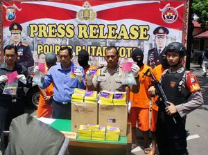 3 Pengedar Obat Keras di Blitar Dibekuk, 17.092 Butir Pil Disita