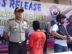 Pemabuk yang Aniaya Polisi di Tanjung Duren Masih ABG