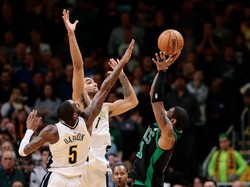 Celtics Kalahkan Nuggets dalam Duel Ketat