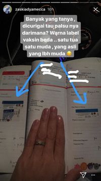 Hiks! Sedihnya Zaskia Mecca Saat si Kecil Dapat Vaksin Palsu
