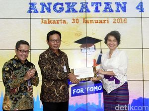 Penyerahan Beasiswa Nusantara Cerdas BRI