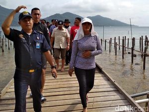 Mau Lawan Sandi di Danau Sunter, Susi: Cek Dulu, Bersih Belum Mau Lawan Sandi di Danau Sunter, Susi: Cek Dulu, Bersih Belum