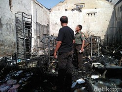 Toko Alat Tulis di Jember Ludes Terbakar, Diduga Korsleting Listrik