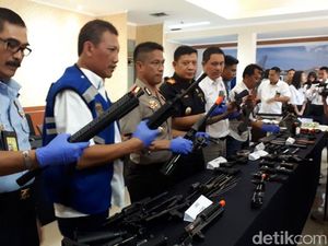 Tak Ada Izin, 109 Airsoft Gun dari Hongkong Disita di Soekarno-Hatta