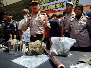 Polisi Sita Gir hingga Pil Trihex dari 28 Orang Geng Pelajar di Yogya