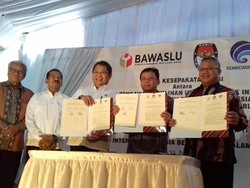 Lawan Hoax di Pilkada 2018, Bawaslu-KPU-Kominfo Jalin Kerja Sama