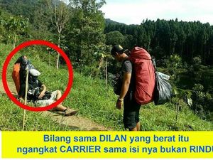 Meme-meme Kocak Dilan Soal Traveling