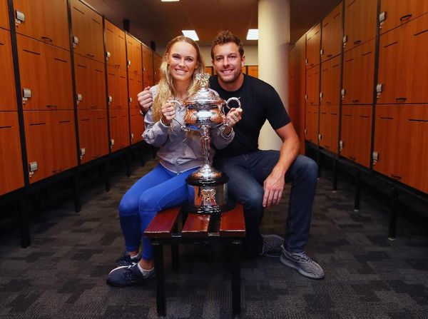 Wozniacki Ratu di Australia Terbuka, Juga Ratu di Hati David Lee