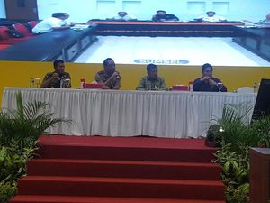 Wapres JK Kunjungi Sekretariat CDM Asian Games 2018 di PTIK Wapres JK Kunjungi Sekretariat CDM Asian Games 2018 di PTIK