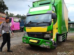Kecelakaan Truk Vs Motor di Boyolali, 1 Orang Tewas