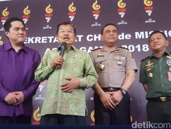 Wapres JK Targetkan Indonesia Raih 16 Emas di Asian Games 2018