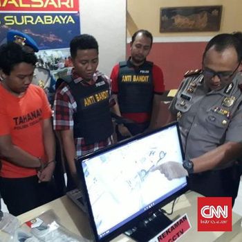 Pria Surabaya Bobol Brangkas Rp221 juta dan Kencani 15 Wanita