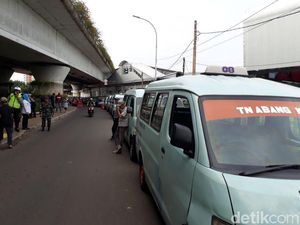 Demo di Balai Kota, Ini Rute Konvoi Sopir Angkot Tanah Abang