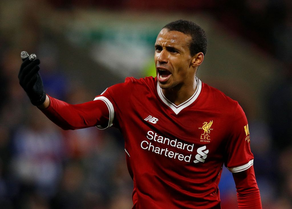 Soccer Football - Premier League - Huddersfield Town vs Liverpool - John Smith's Stadium, Huddersfield, Britain - January 30, 2018   Liverpool's Joel Matip reacts                 REUTERS/Phil Noble    EDITORIAL USE ONLY. No use with unauthorized audio, video, data, fixture lists, club/league logos or 
