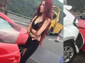 Karena Sopirnya Cantik, Ditabrak Malah Minta Nomor Telepon