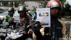 Dishub Sosialisasikan Jalur Khusus Motor di Thamrin