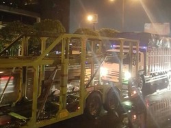 Ini Titik Macet di Tol Jakarta-Cikampek Pagi Ini