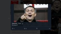 MU kalah 0-2 saat berlaga melawan Spurs di Wembley, Kamis (1/2/2018). Penampilan Jones disebut menggelikan oleh Jose Mourinho. (Foto: dok.Twitter)