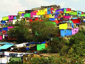 Dulunya Kumuh, Desa di Mumbai Ini Jadi Warna-warni