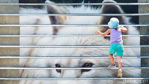 Hebat, Fasilitas Umum Bisa Disulap Jadi Secantik Ini