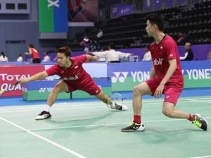 Kevin/Marcus Tiba di Perempatfinal, Fitriani dan Tommy Kandas Kevin/Marcus Tiba di Perempatfinal, Fitriani dan Tommy Kandas