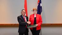 Ryamizard Ryacudu Bertemu Menhan Australia