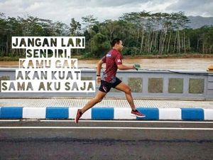 Kumpulan Meme Dilan: Olahraga Lebih Berat daripada Rindu!