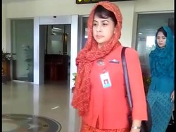 Pasca-SK Bupati, Pramugari Garuda Rute Aceh Mulai Berkerudung