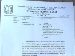 Warga Mulai Terima Surat Edaran Pergantian Nama Jl AH Nasution