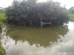 Tertimbun Air Telaga, Cagar Budaya Ini Dikenal Sebagai Tolak Bala