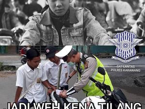 Dilan-Effect dan Meme Tertib Lalin Satlantas Polres Karawang Dilan-Effect dan Meme Tertib Lalin Satlantas Polres Karawang