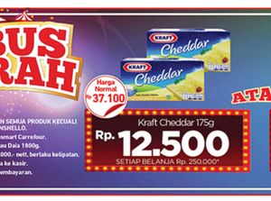 Tebus Murah Keju di Transmart Carrefour