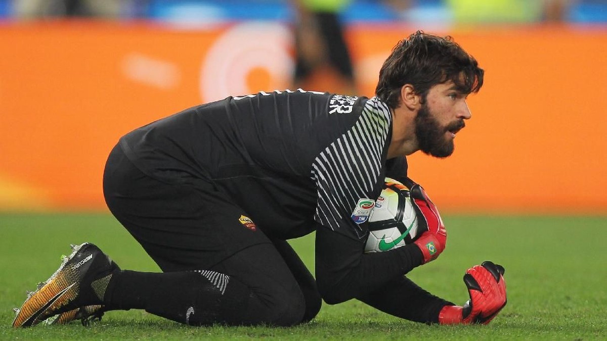 Kiper AS Roma Alisson Becker. (Foto: Paolo Bruno/Getty Images)