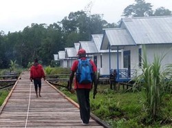 Buka Akses ke Asmat, Jokowi Bangun 2 Ruas Jalan Trans Papua