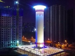 China Bakal Bikin Menara Pembersih Udara Terbesar di Dunia
